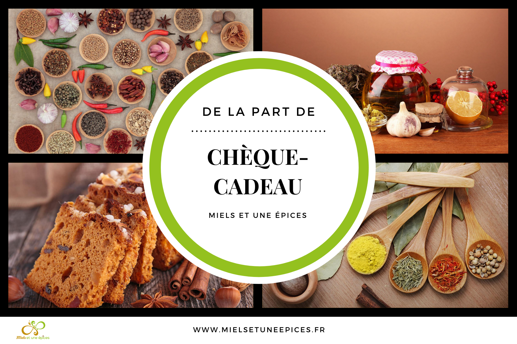 Image Chèque cadeau "Miels et une épices"